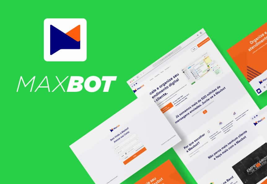 Plataforma Maxbot e site