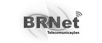 o logotipo da brnet telecomunicações