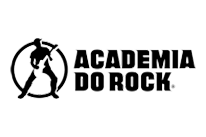 o logotipo da academia de rock