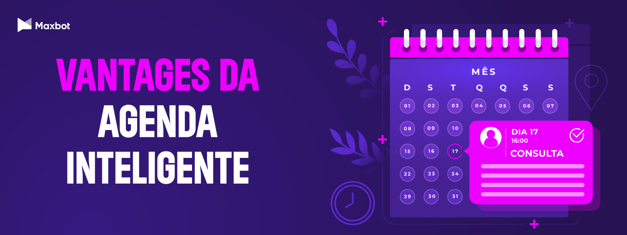 Vantagens da agenda inteligente 