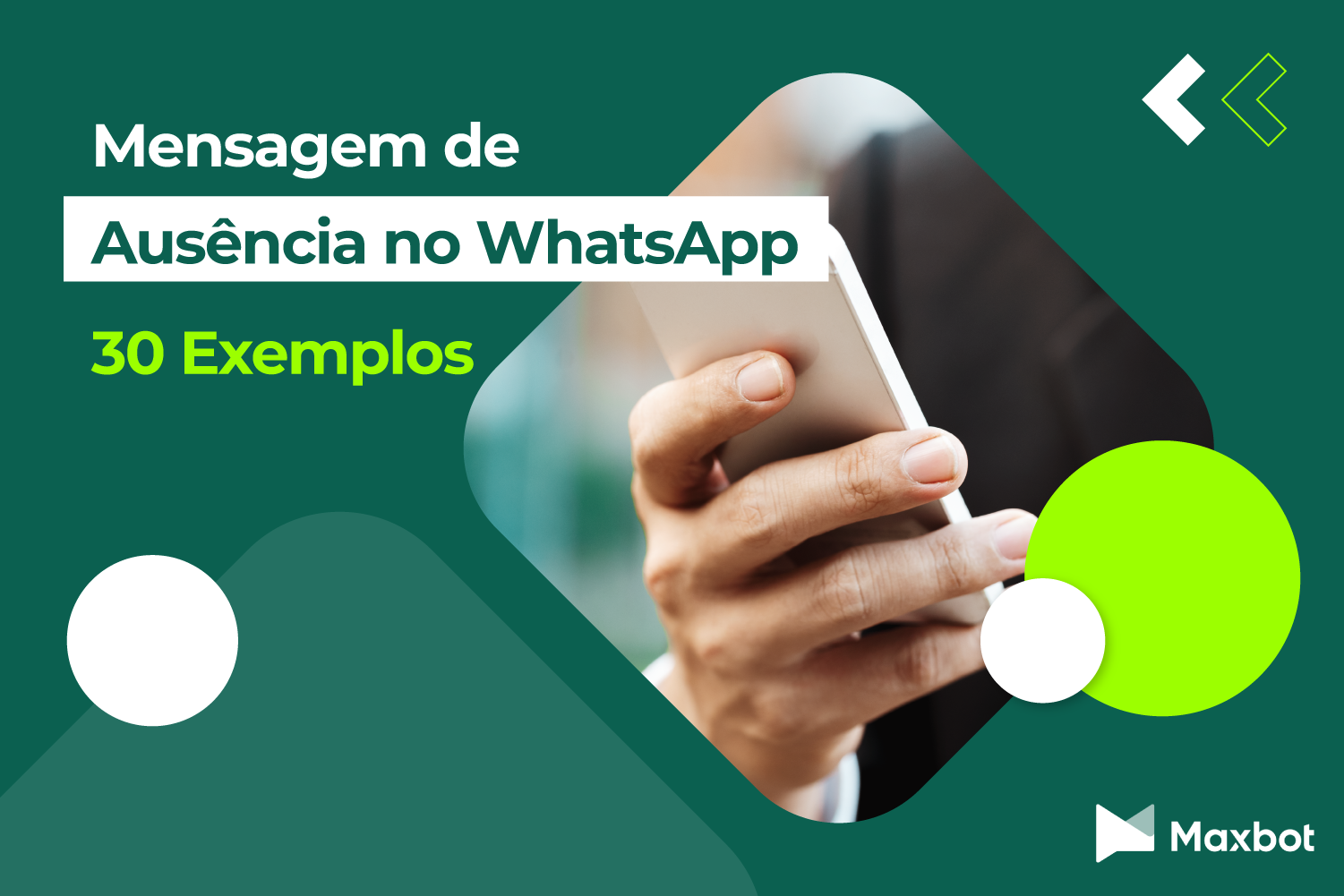 Mensagem de ausência WhatsApp: 30 exemplos e como colocar!