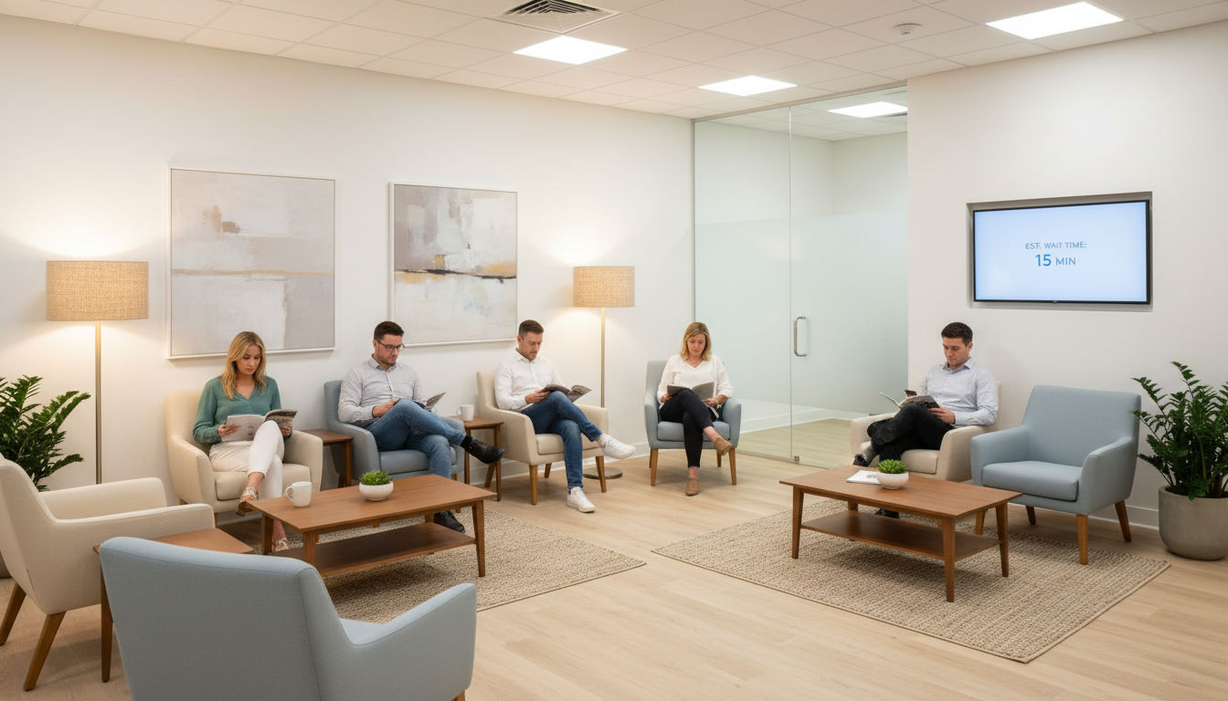 Fluxo de Pacientes e Gestão de Tempo de Espera: Reduzindo Fricções