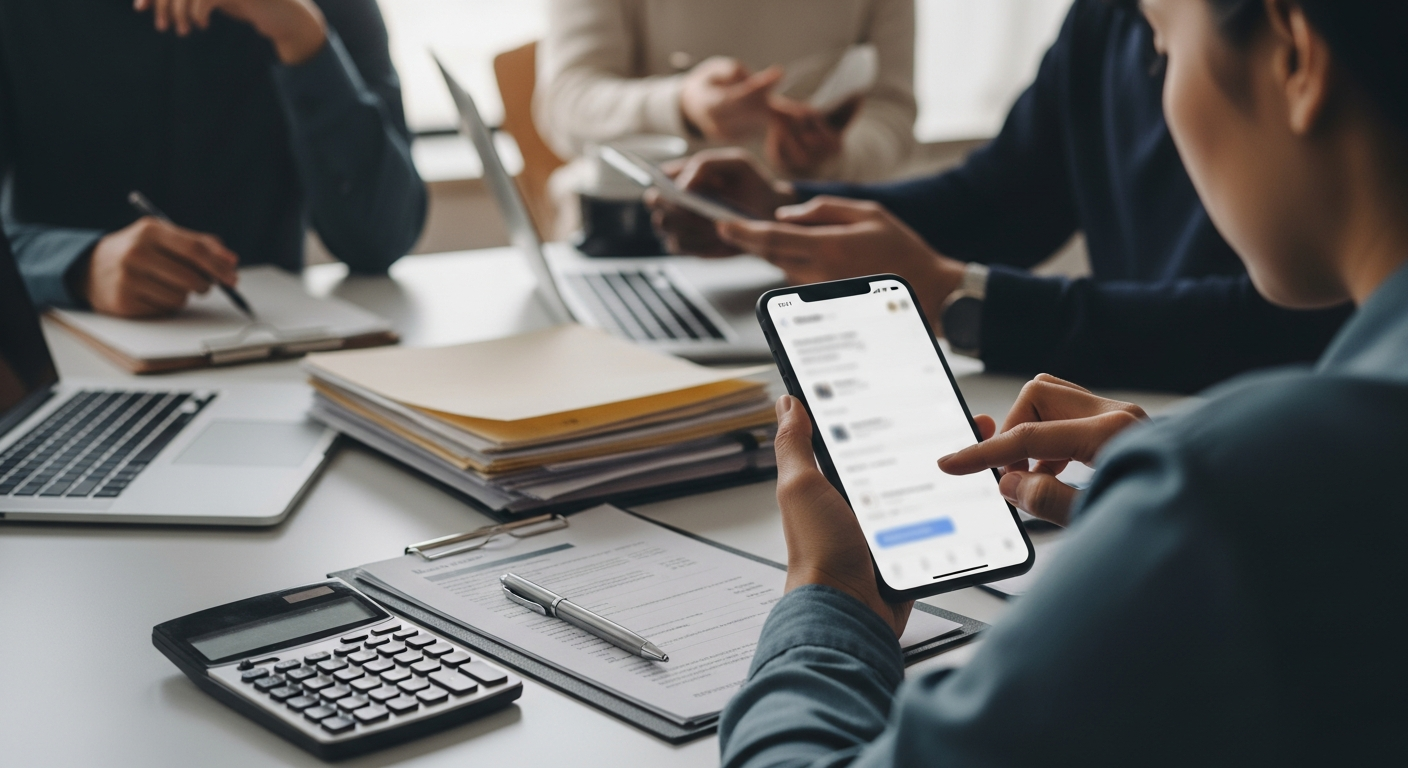 Envio de documentos e boletos